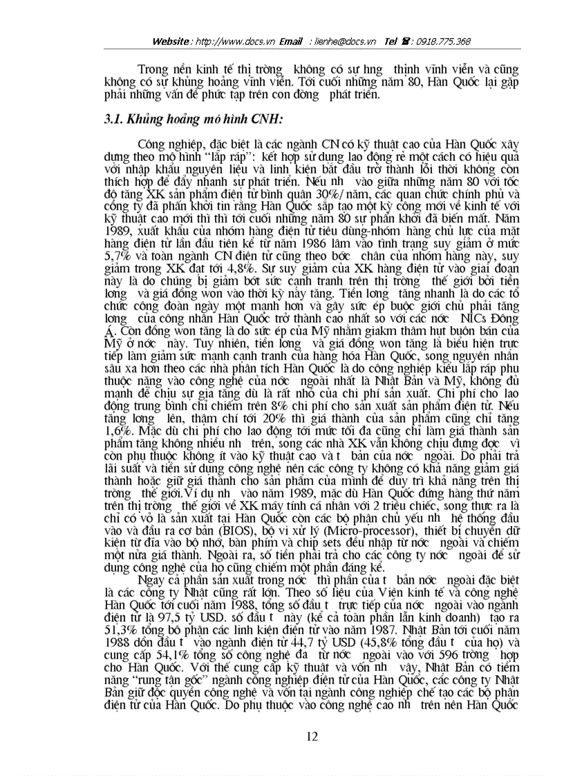 image for page Công nghiệp hóa ở Hàn Quốc một số kinh nghiệm với Việt Nam