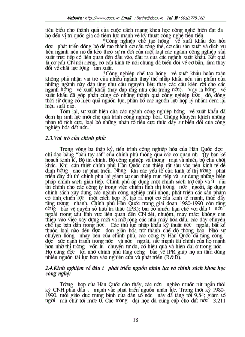 image for page Công nghiệp hóa ở Hàn Quốc một số kinh nghiệm với Việt Nam