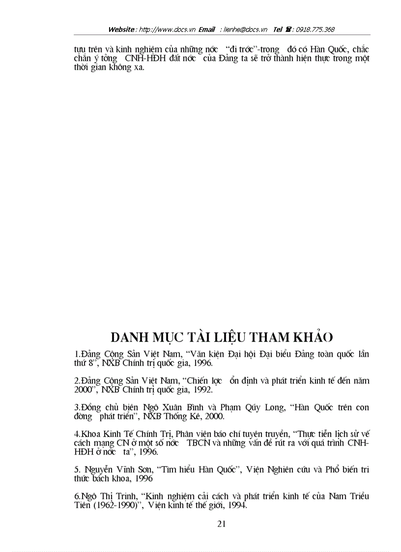 image for page Công nghiệp hóa ở Hàn Quốc một số kinh nghiệm với Việt Nam