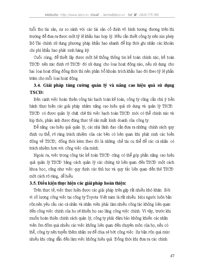 image for page Kế toán TSCĐ và vai trò của công tác kế toán TSCĐ nhằm tăng cường quản lý TSCĐ tại Công ty Toyota Việt Nam