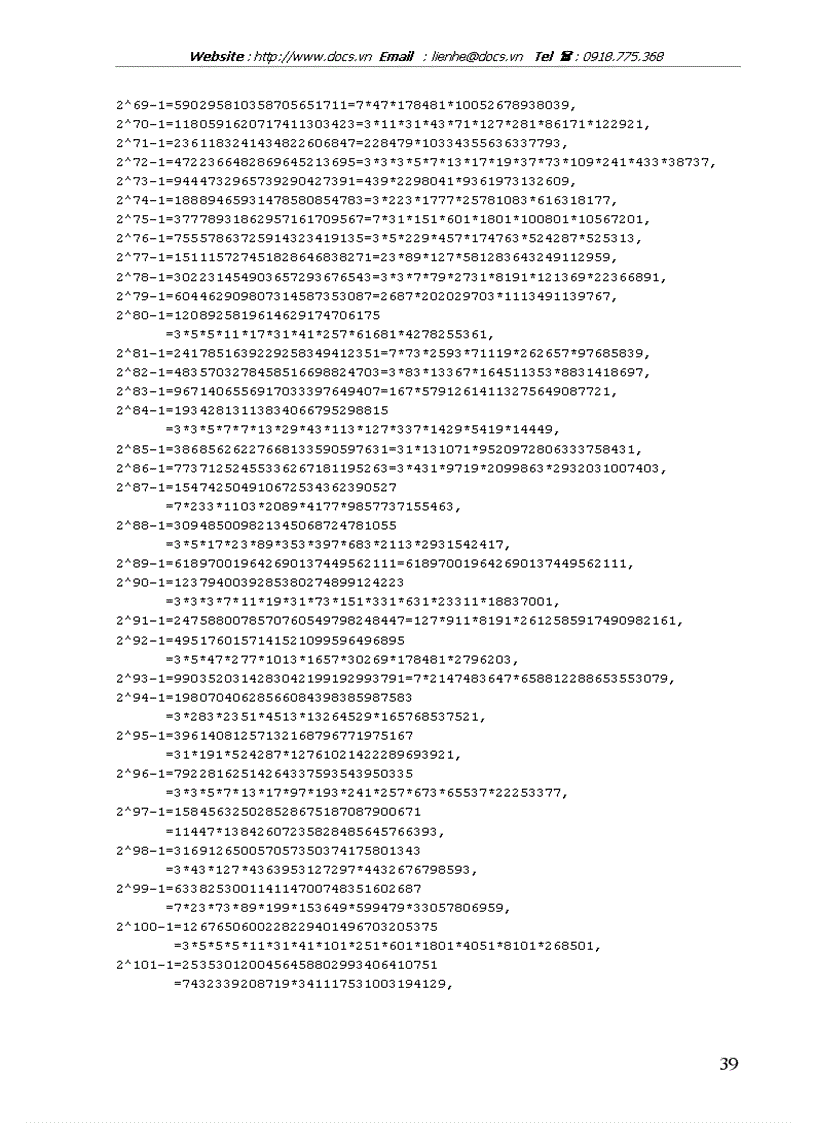 image for page Bài toán phân tích số nguyên ra thừa số nguyên tố