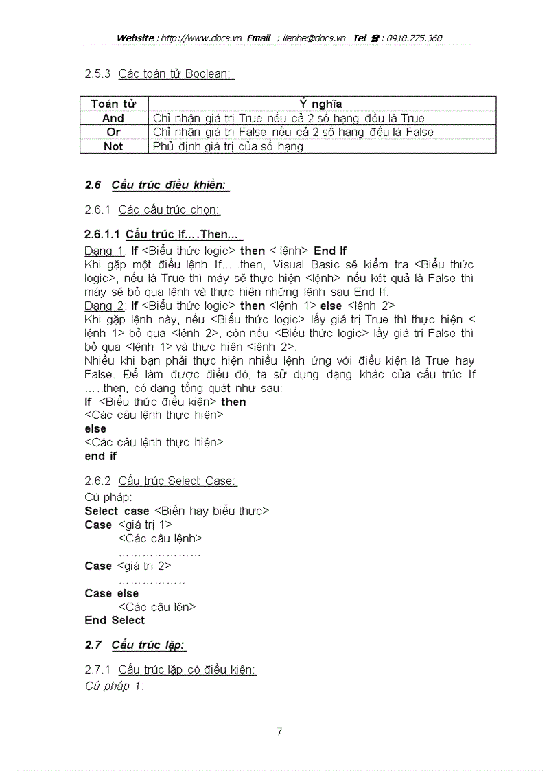 image for page Nghiên cứ về ngôn ngữ Visual Basic