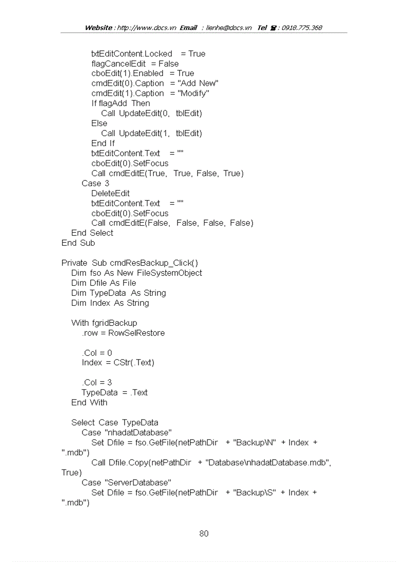 image for page Nghiên cứ về ngôn ngữ Visual Basic