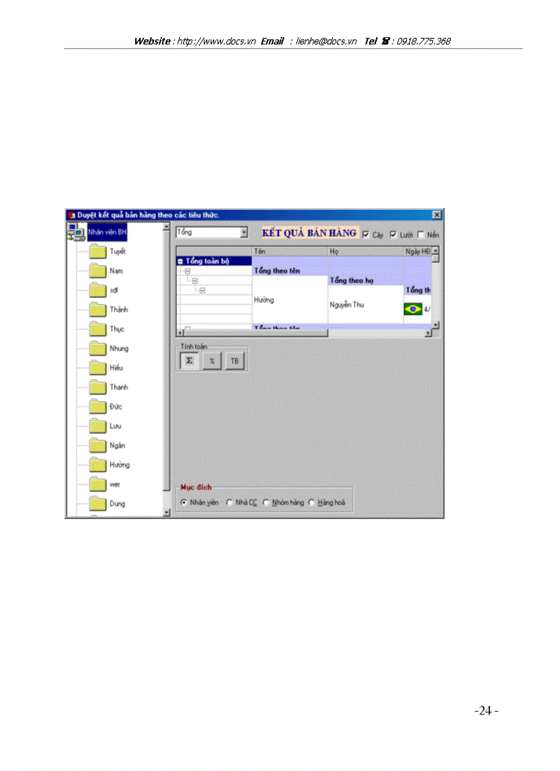 image for page Ứng dụng tin học trong công tác quản lý bán hàng