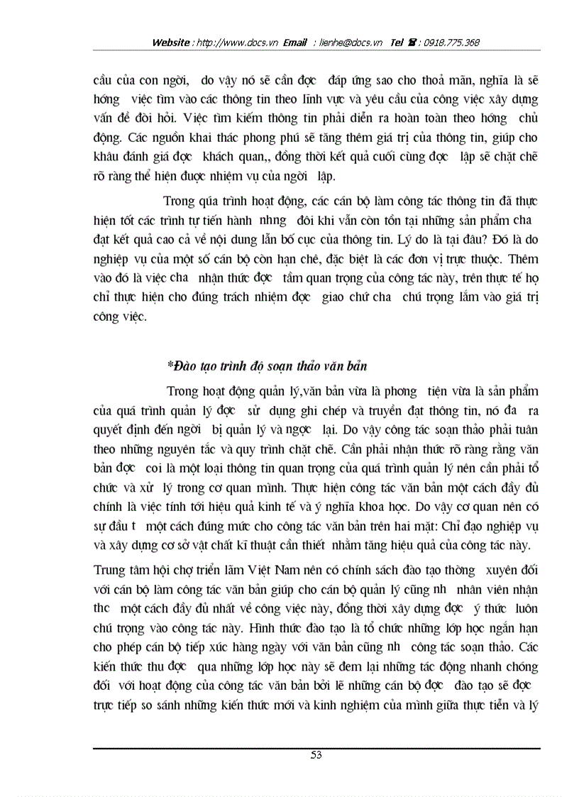 image for page Một số biện pháp nhằm nâng cao hiệu quả ứng dụng CNTT trong quản lý tại TT HCTLVN