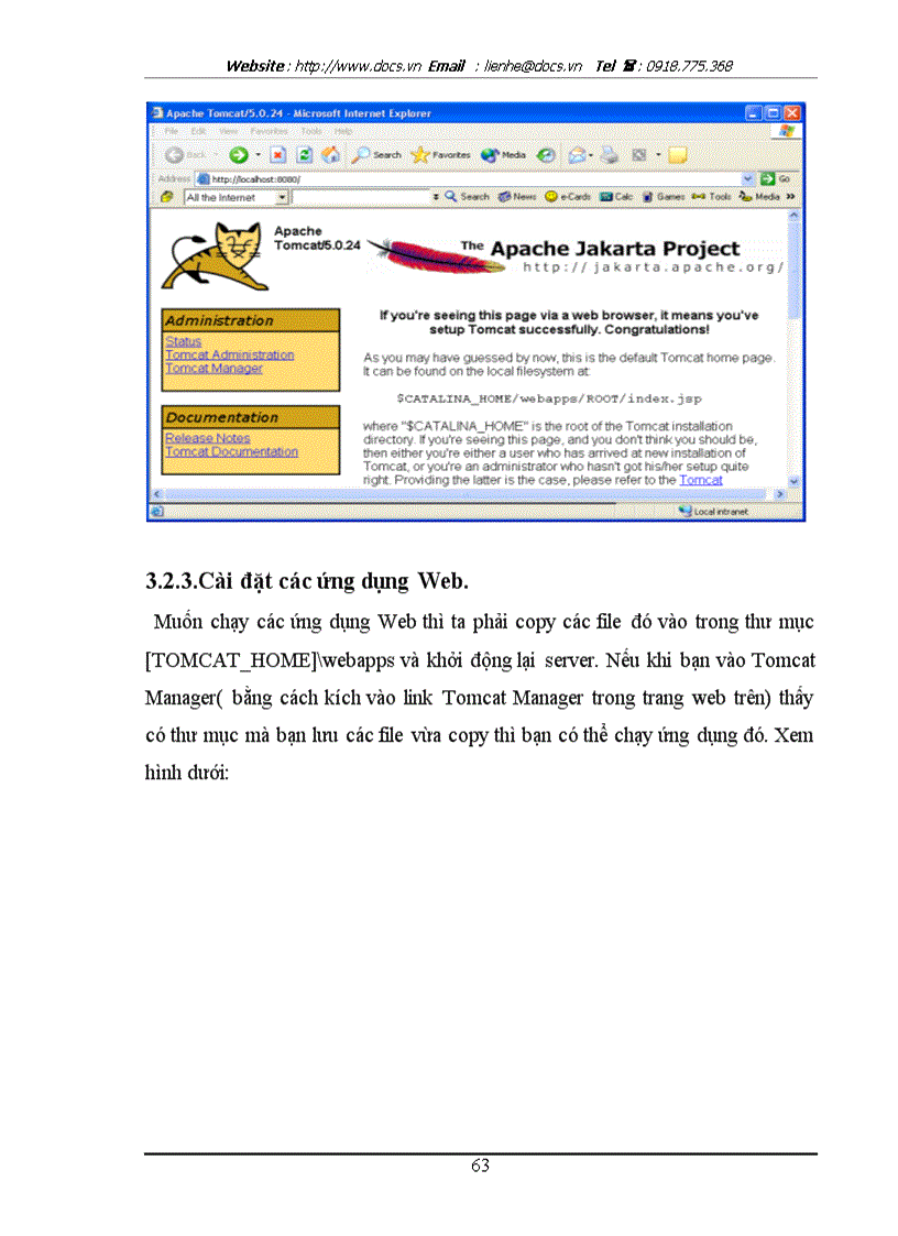 image for page Mô hình bài toán web