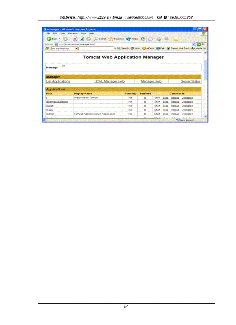 image for page Mô hình bài toán web