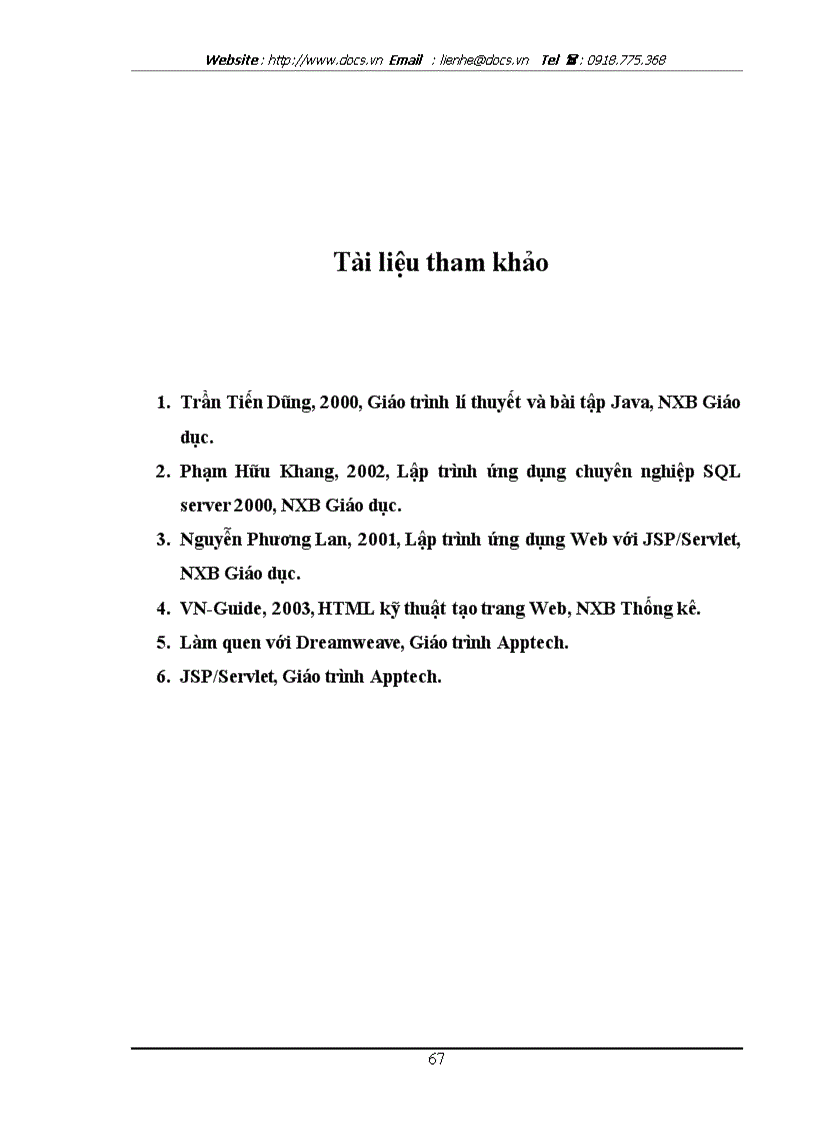 image for page Mô hình bài toán web