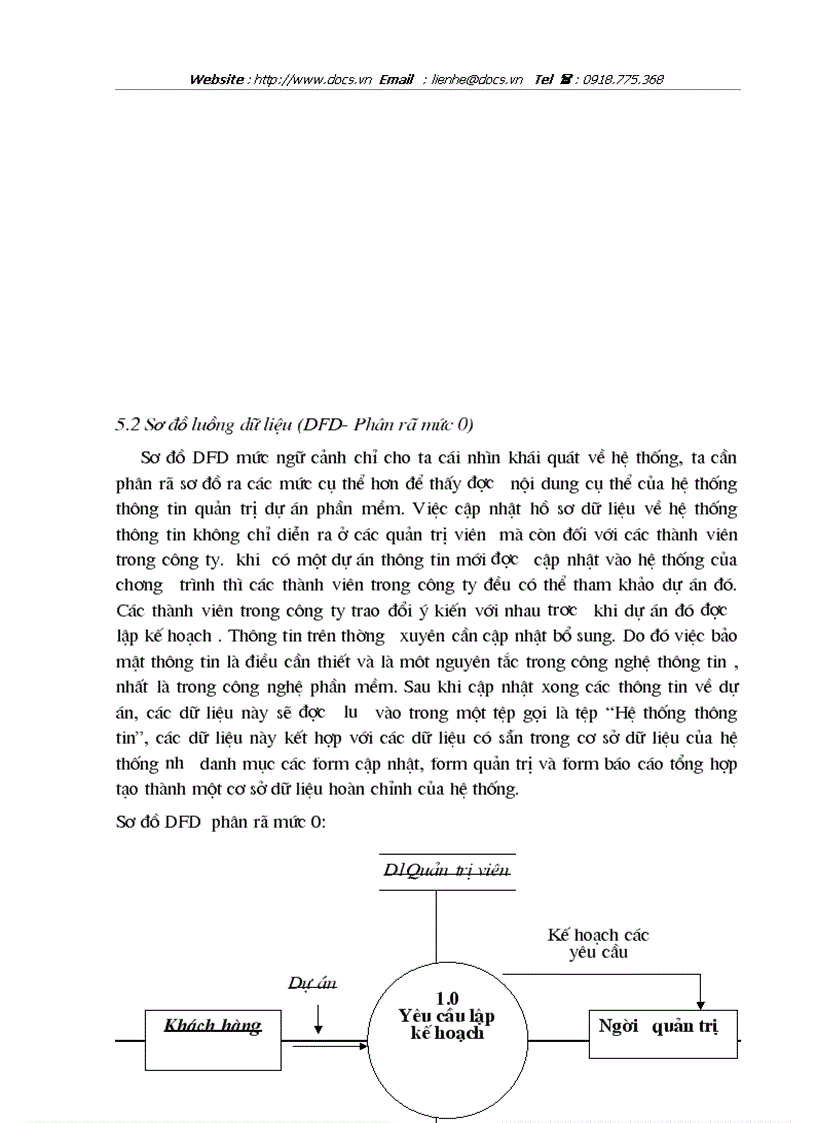 image for page Hệ thống hỗ trợ quản trị dự án phần mềm