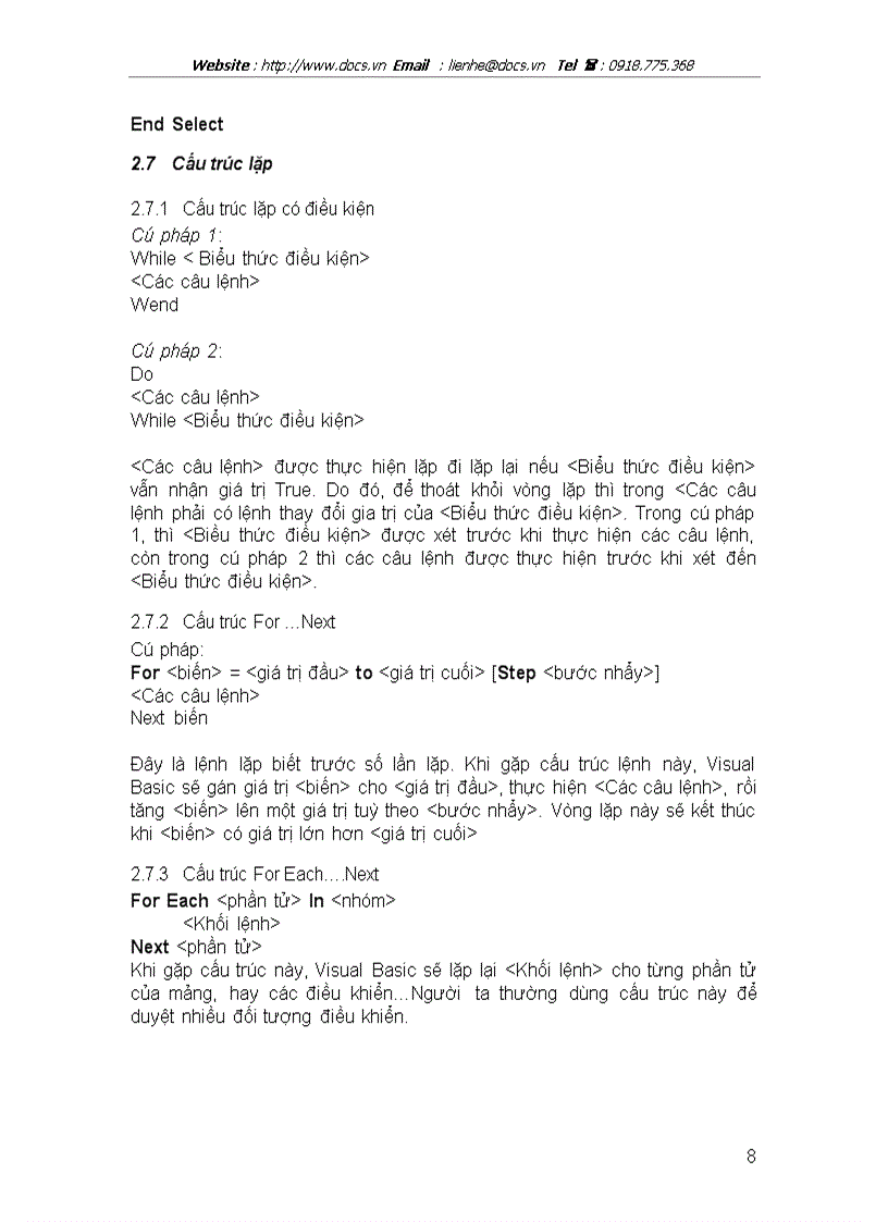 image for page Giới thiệu ngôn ngữ Visual Basic