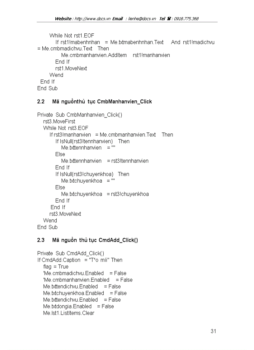 image for page Giới thiệu ngôn ngữ Visual Basic