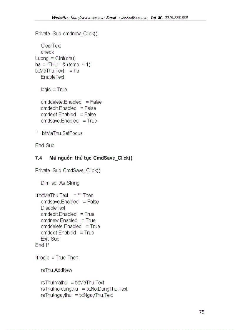 image for page Giới thiệu ngôn ngữ Visual Basic