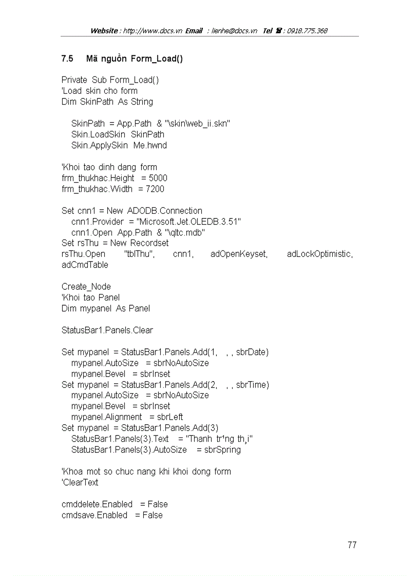 image for page Giới thiệu ngôn ngữ Visual Basic