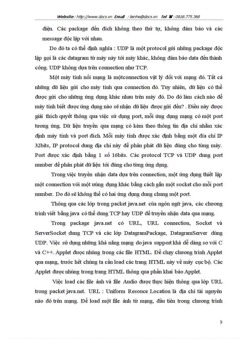 image for page Xây dựng và quản lý ngân hàng đề thi trắc nghiệm trên Web trên mạng theo công nghệ JSP