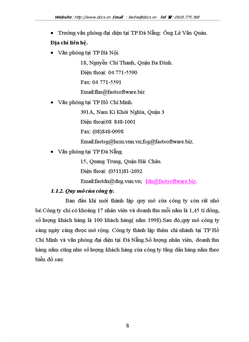 image for page Phân tích thiết kế hệ thống thông tin quản lý khách hàng chờ tại công ty phần mềm quản lý doanh nghiệp Fast