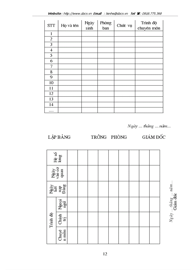 image for page Phân tích thiết kế hệ thống quản lý hồ sơ cán bộ