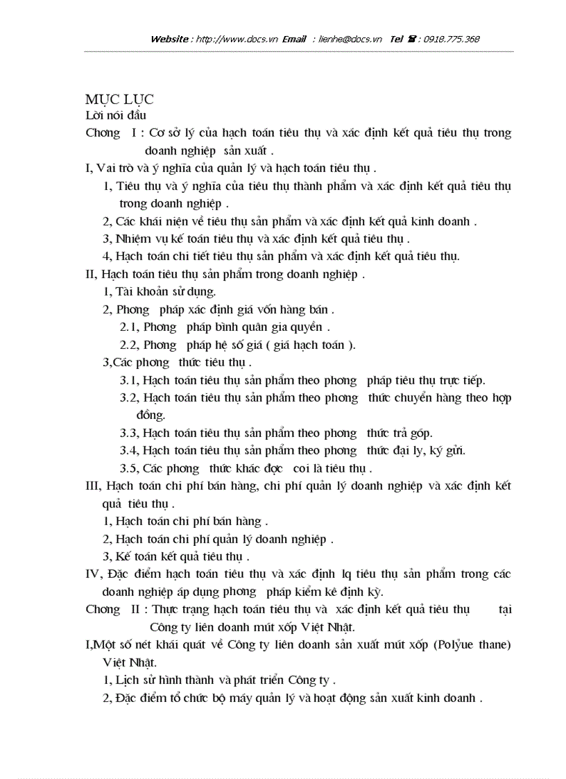 image for page Kế toán tiêu thụ và xác định kết quả tiêu thụ