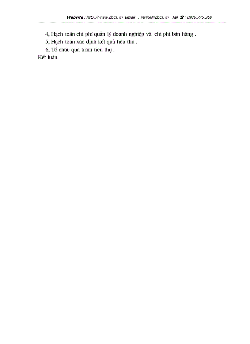 image for page Kế toán tiêu thụ và xác định kết quả tiêu thụ