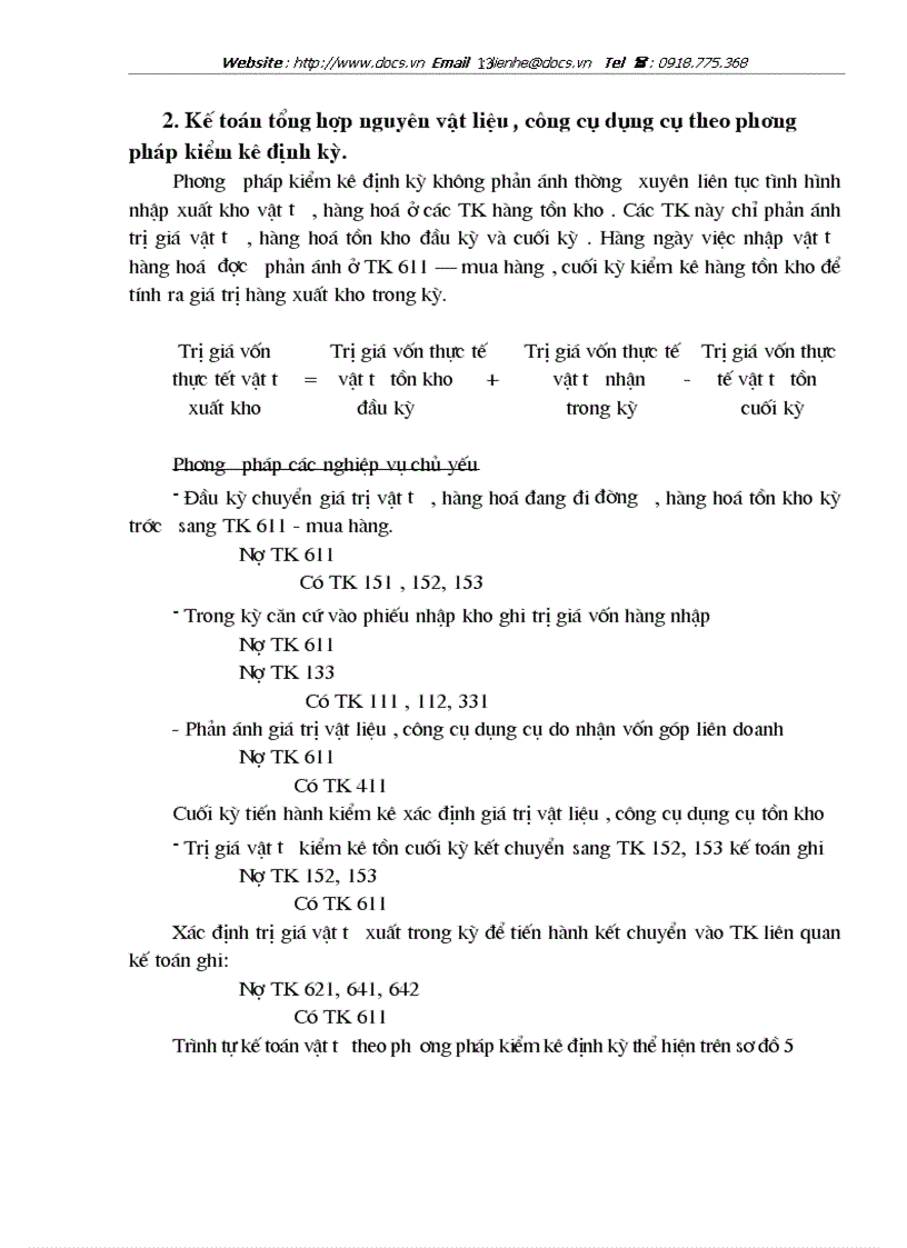 image for page Hoàn thiện công tác kế toán NVL CCDC tại xí nghiệp Thép và VLXD Hà nội