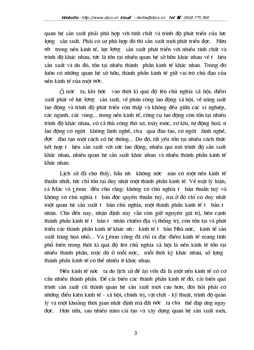 image for page Cơ cấu kinh tế nhiều thành phần của nước ta