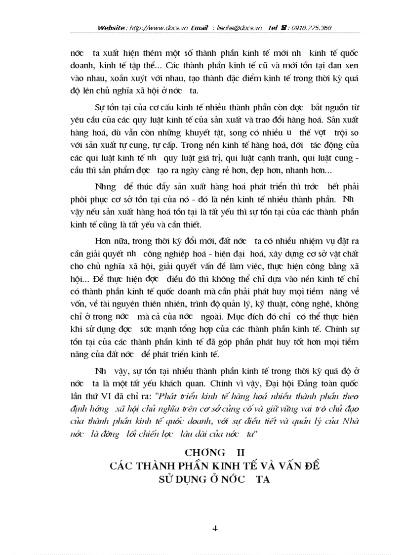 image for page Cơ cấu kinh tế nhiều thành phần của nước ta