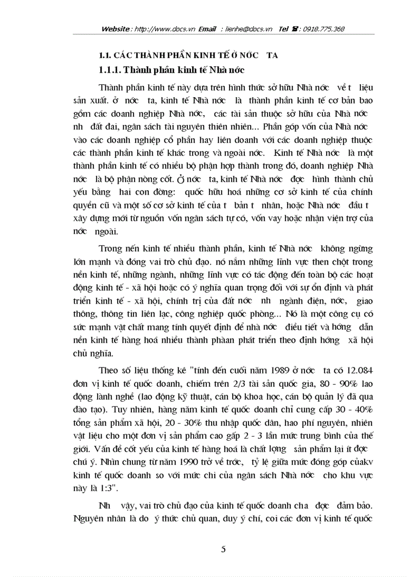 image for page Cơ cấu kinh tế nhiều thành phần của nước ta