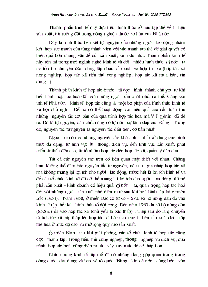 image for page Cơ cấu kinh tế nhiều thành phần của nước ta