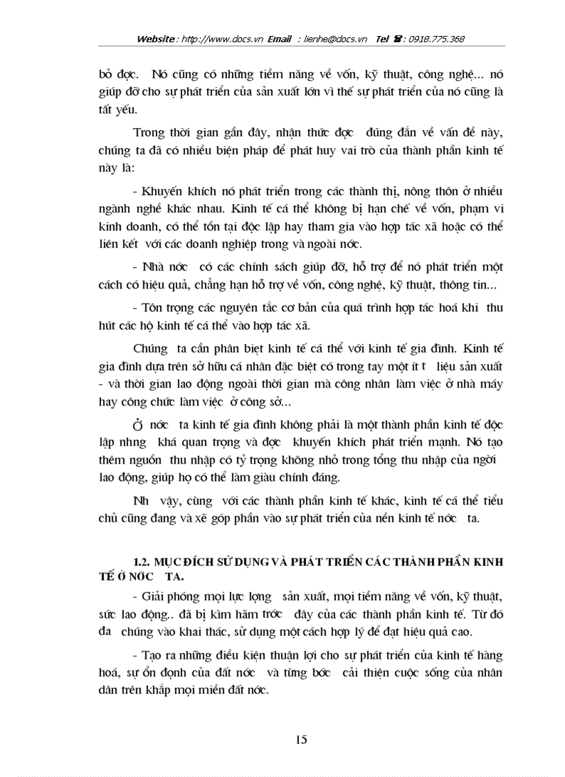 image for page Cơ cấu kinh tế nhiều thành phần của nước ta