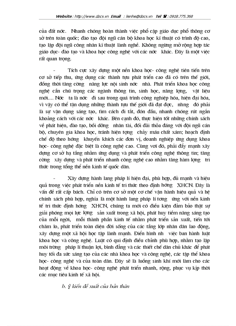 image for page Cuộc cách mạng khoa học và công nghệ hiện đại và sự hình thành nền kinh tế tri thức Định hướng của Việt Nam