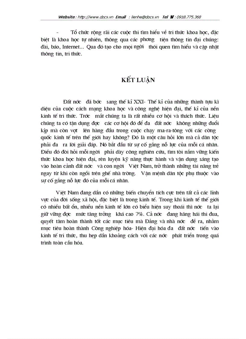 image for page Cuộc cách mạng khoa học và công nghệ hiện đại và sự hình thành nền kinh tế tri thức Định hướng của Việt Nam