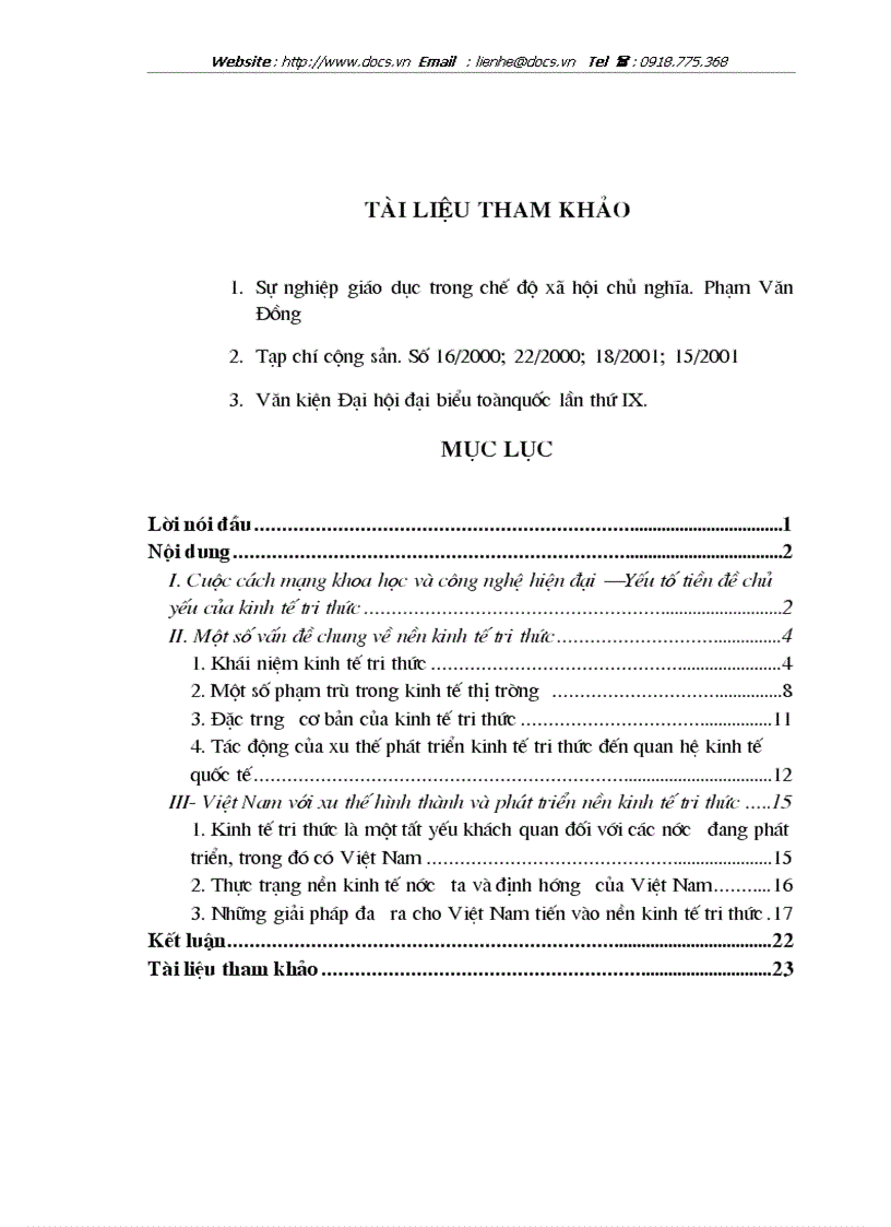 image for page Cuộc cách mạng khoa học và công nghệ hiện đại và sự hình thành nền kinh tế tri thức Định hướng của Việt Nam