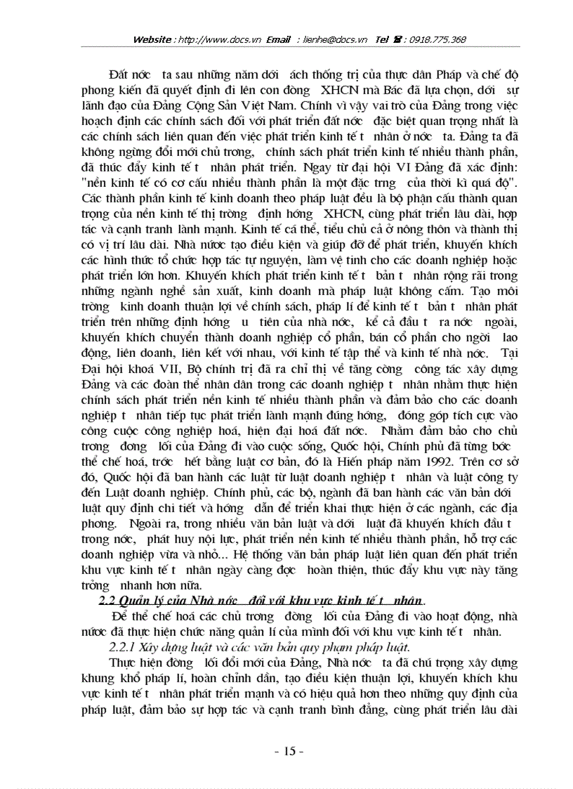 image for page Đổi mới cơ chế chính sách nhằm khuyến khích phát triển kinh tế tư nhân ở Việt Nam hiện nay