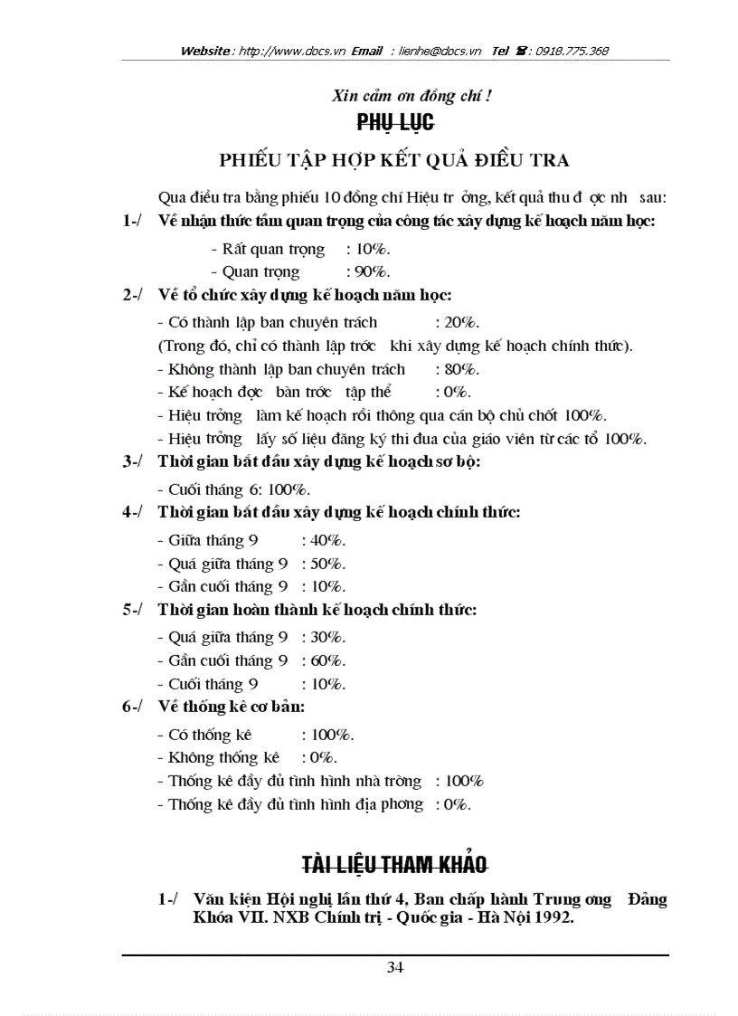 image for page 1số biện pháp xây dựng kế hoạch năm học ở trường tiểu học số 2 Hoàn Lão