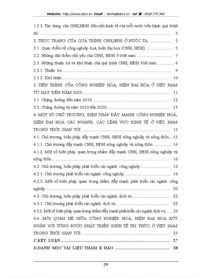 image for page CNH HĐH và vai trò của nó đối với sự nghiệp xây dựng CNXH ở nước ta