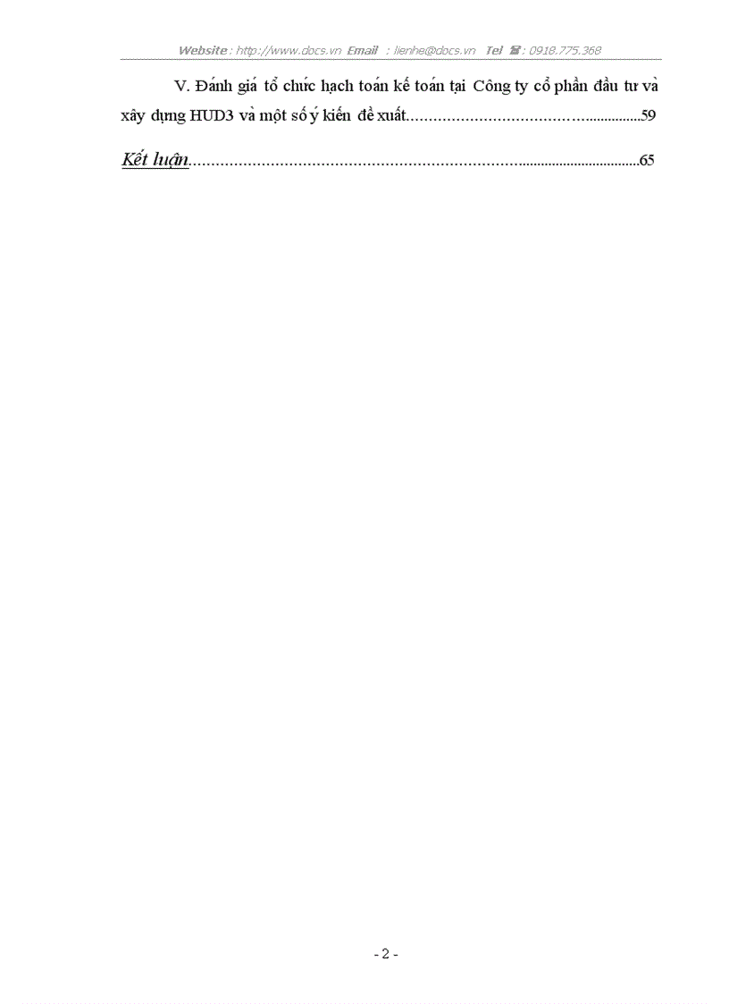 image for page Thư c tra ng kế toán tiền lương ta i Công ty cổ phần đầu tư và xây dựng HUD3