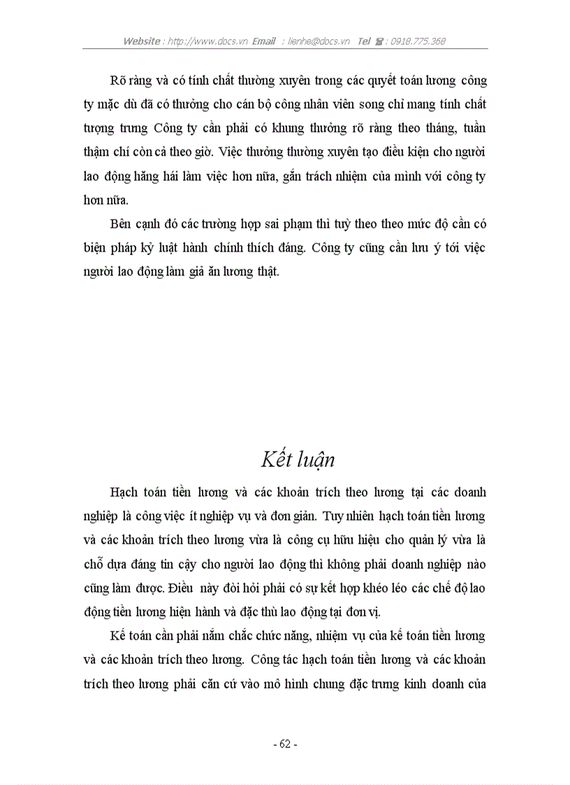 image for page Thư c tra ng kế toán tiền lương ta i Công ty cổ phần đầu tư và xây dựng HUD3