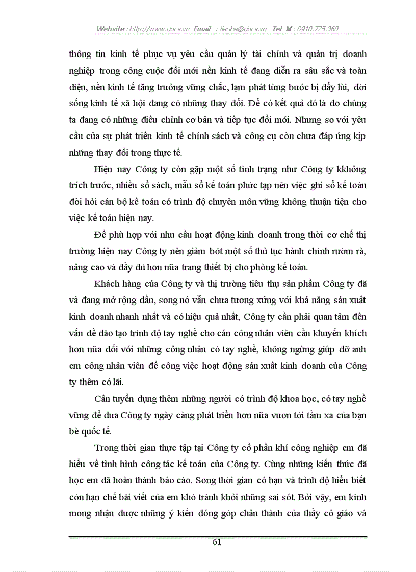 image for page Kế toán vốn bằng tiền các khoản thanh toán tại C ty CP cơ khí công nghiệp VN