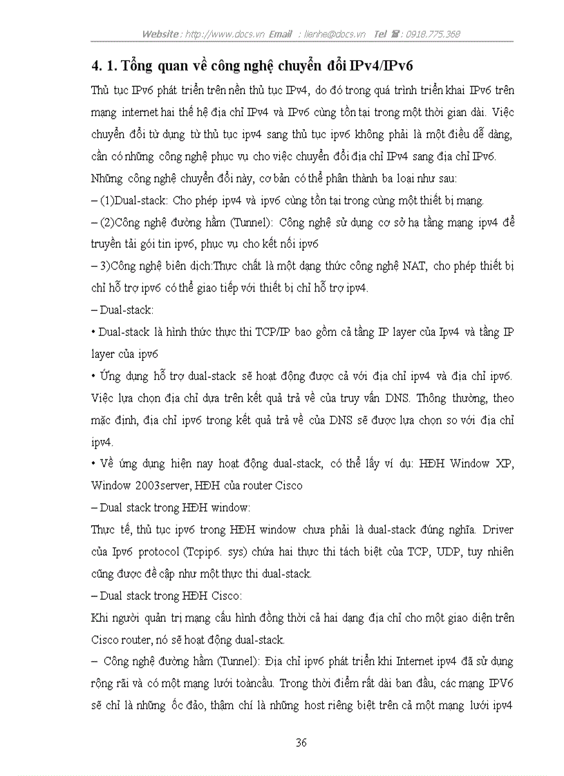 image for page Giao thức IPv4