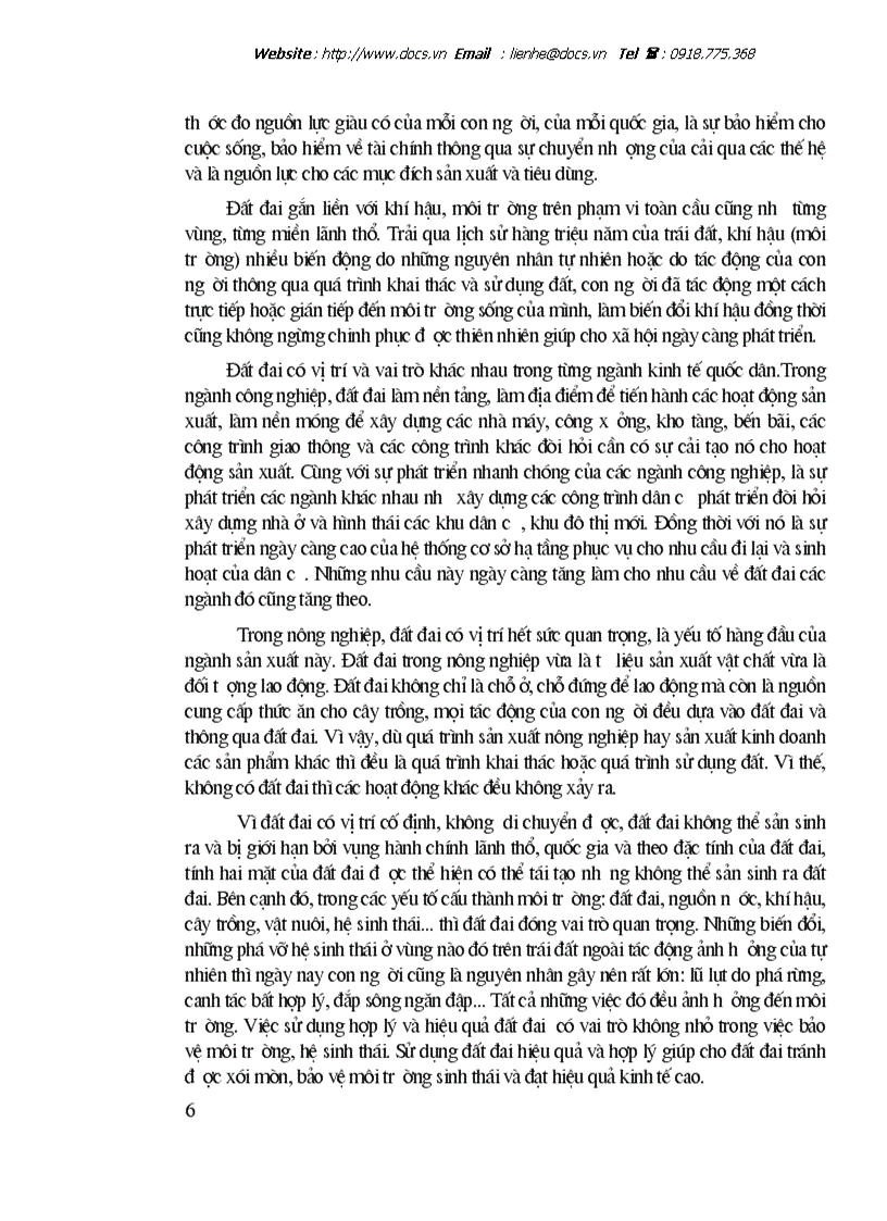 image for page Đánh giá tình hình sử dụng đất đai trên địa bàn Thành phố Hà Nội