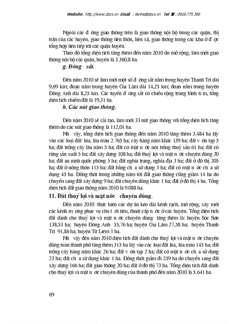 image for page Đánh giá tình hình sử dụng đất đai trên địa bàn Thành phố Hà Nội