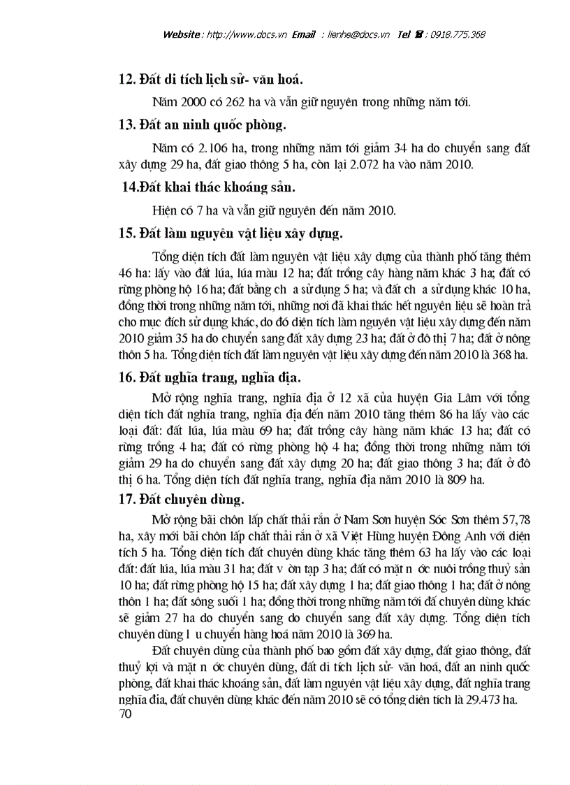 image for page Đánh giá tình hình sử dụng đất đai trên địa bàn Thành phố Hà Nội