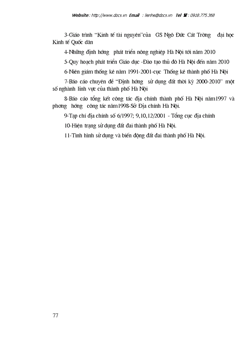 image for page Đánh giá tình hình sử dụng đất đai trên địa bàn Thành phố Hà Nội