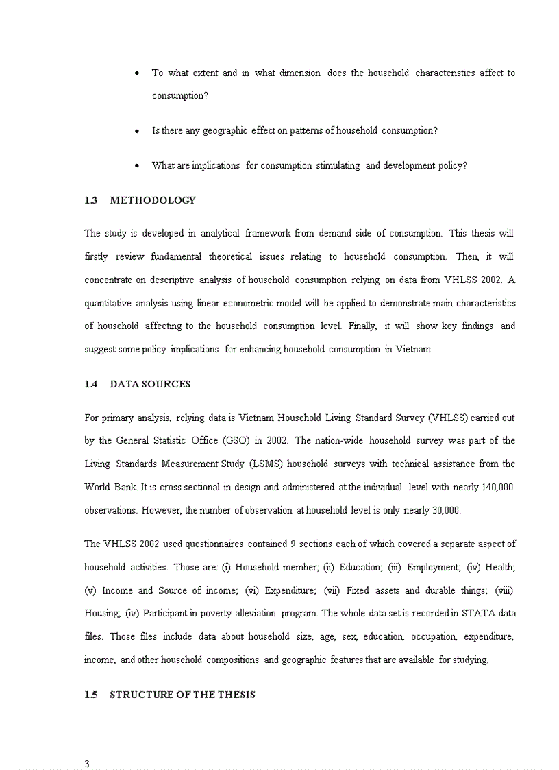 image for page Theoretical framework an overview of household consumption in vietnam
