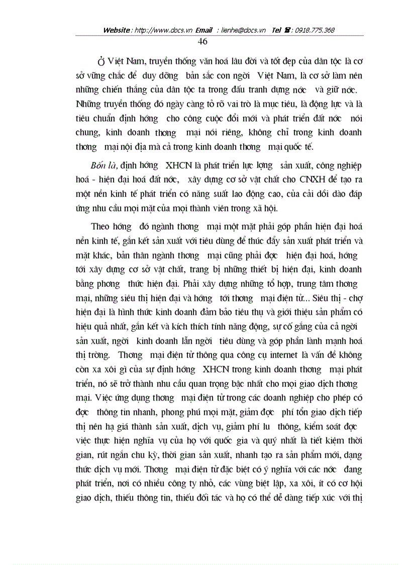 image for page Những vấn đề lí luận và thực tiễn cơ bản về định hướng XHCN trong lĩnh vực kinh doanh thương mại ở nước ta hiện nay