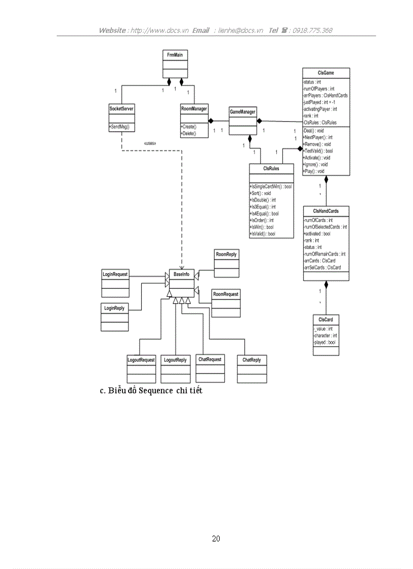 image for page Lập trình Game Đánh bài tiến lên chạy trong mạng LAN