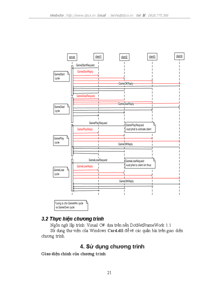 image for page Lập trình Game Đánh bài tiến lên chạy trong mạng LAN