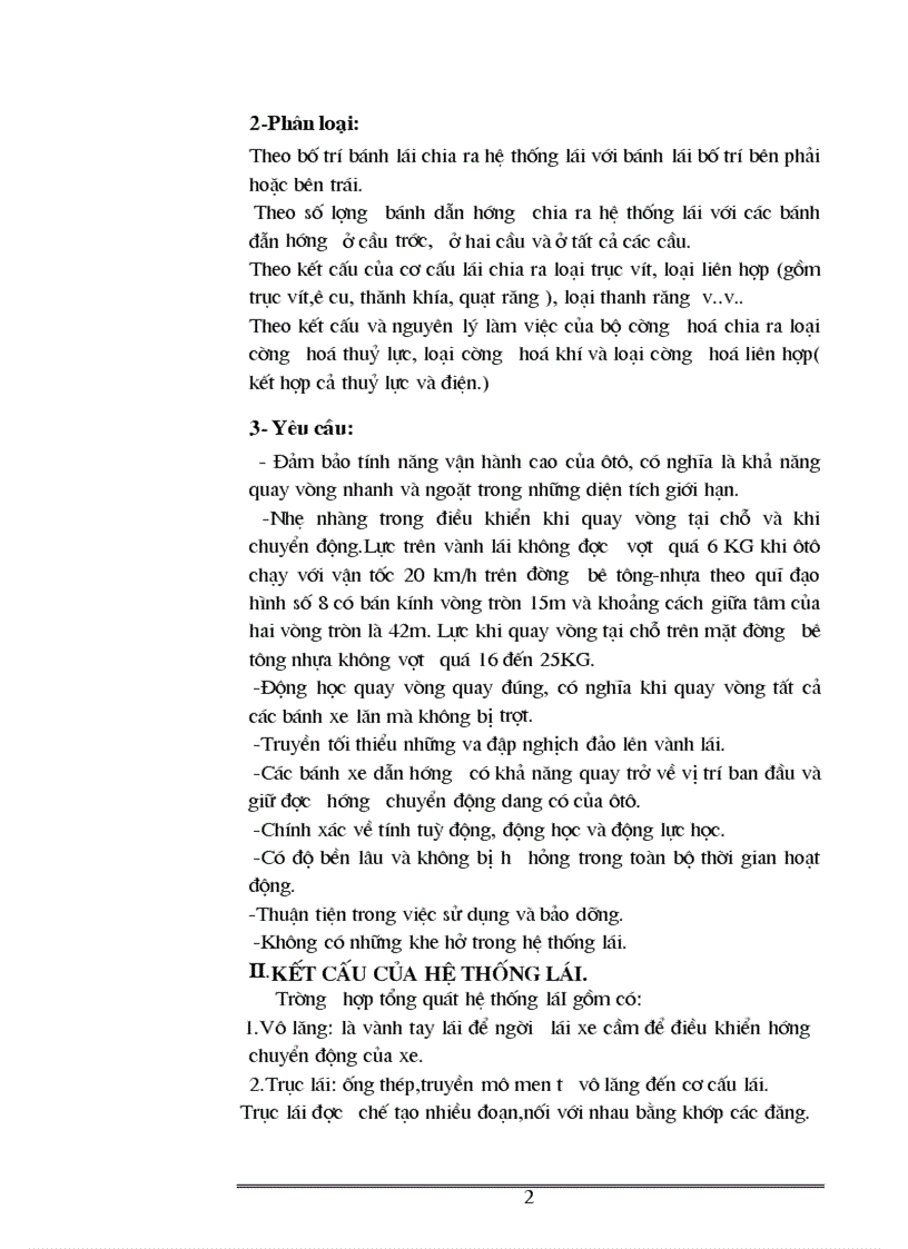 image for page Hệ thống lái trên xe yza 469