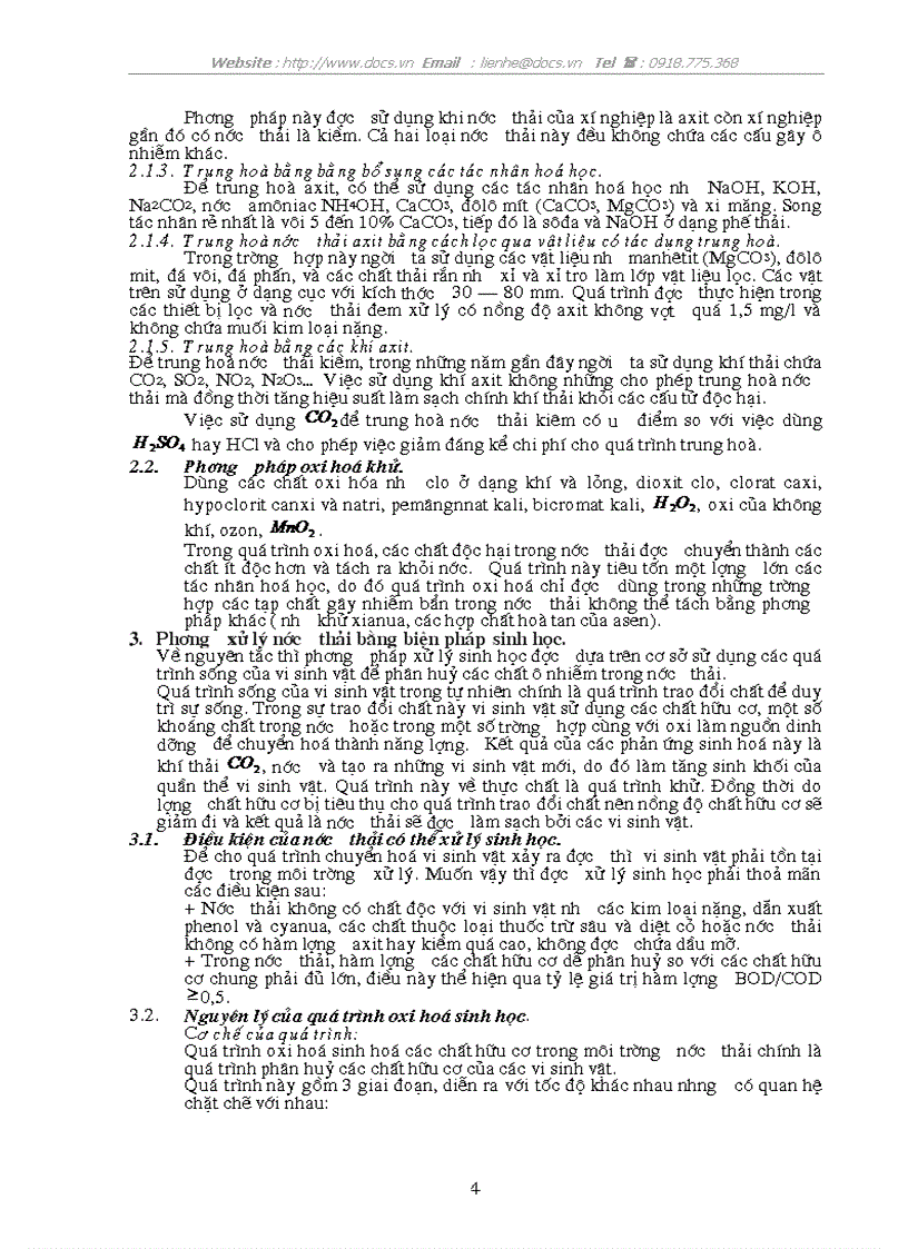 image for page Thiết kế bể xử lý hiếu khí nước thải sinh hoạt đô thị