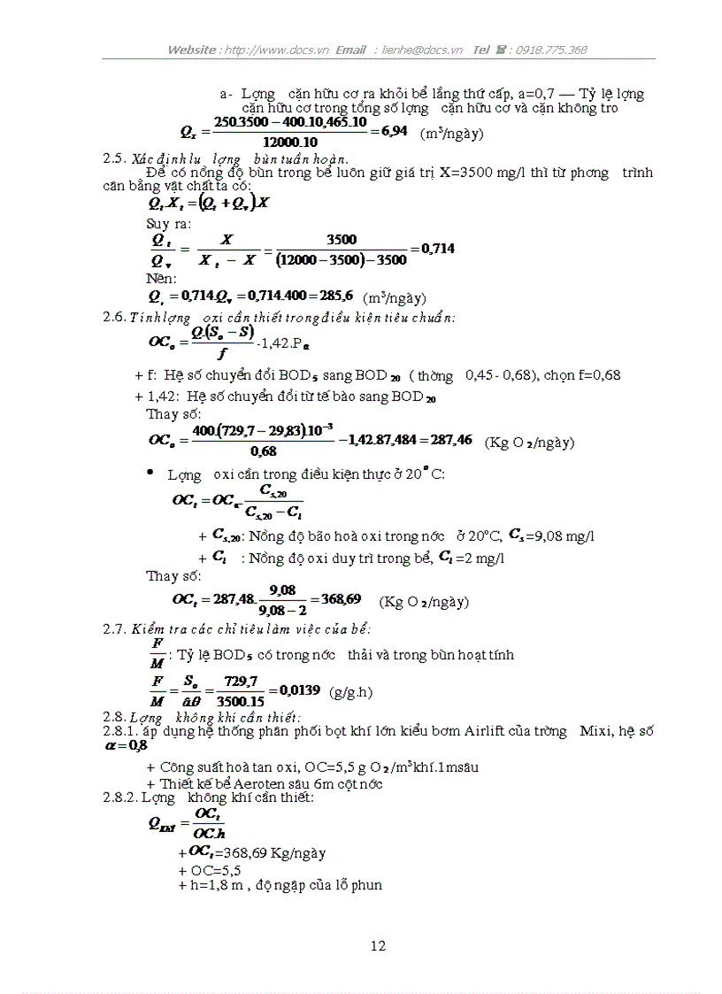 image for page Thiết kế bể xử lý hiếu khí nước thải sinh hoạt đô thị