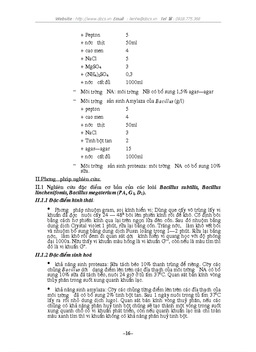 image for page Ảnh hưởng của các điều kiện đến quá trình lên men tĩn chủng Bacillus sử dụng để SX chế phẩm xử lý môi trường nuôi tôm